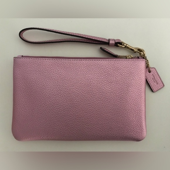 Coach Leather Wristlet (NEW) - Picture 2 of 4